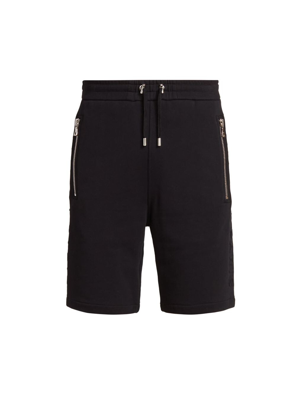 

Хлопковые спортивные шорты Balmain, нуарный