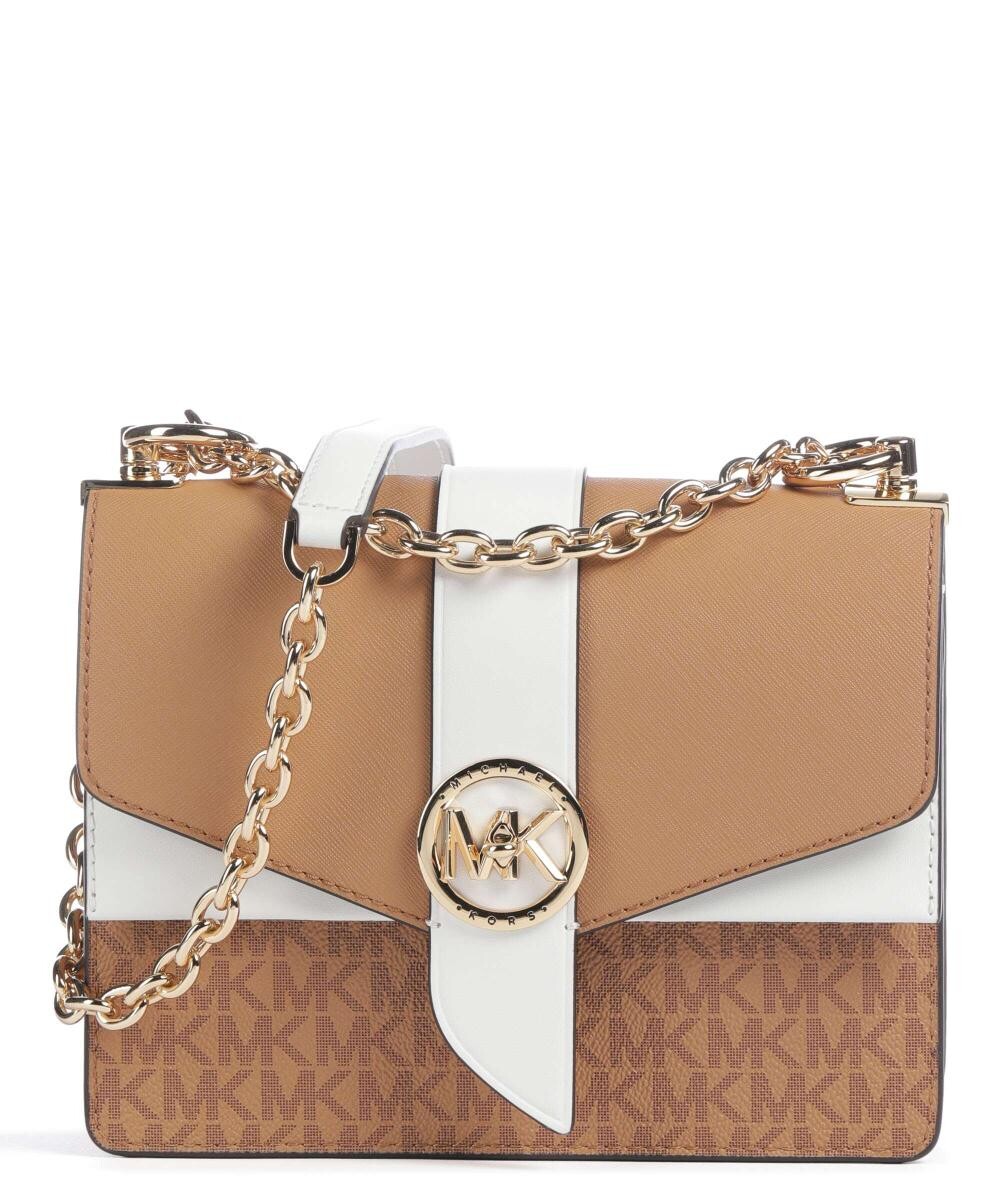 

Парусиновая сумка через плечо Greenwich Michael Kors, коричневый