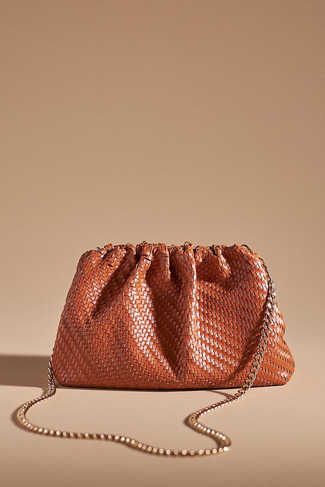 

Клатч Frankie Clutch Anthropologie, апельсиновый