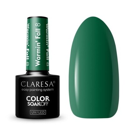 

Claresa Warmin Fall Uv лак для ногтей 5 мл - упаковка из 8 шт.