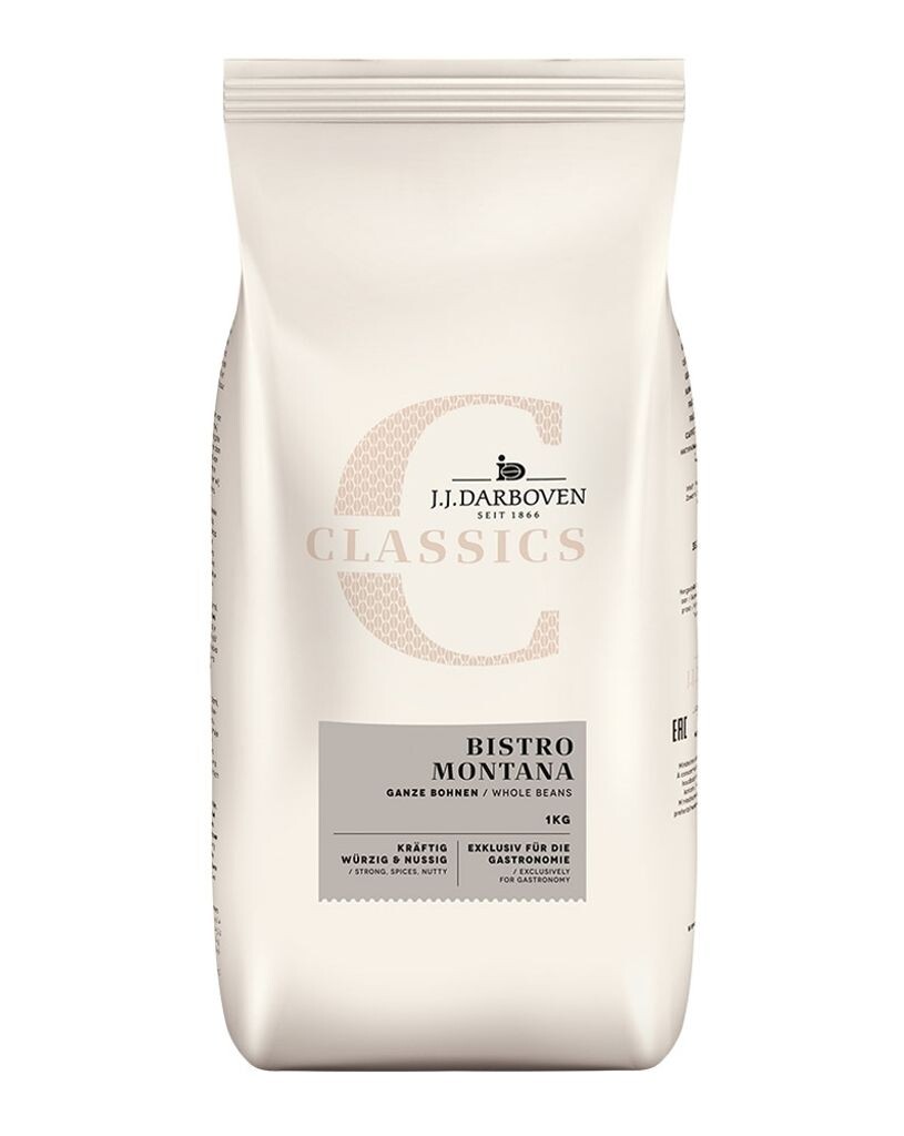 

Кофе CLASSICS Bistro Montana от JJ Darboven, 1000г в зернах J.J. Darboven