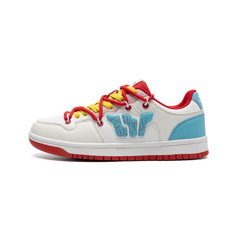 

Кроссовки ZHR Skateboarding Shoes Women's Low-top, белый/красный