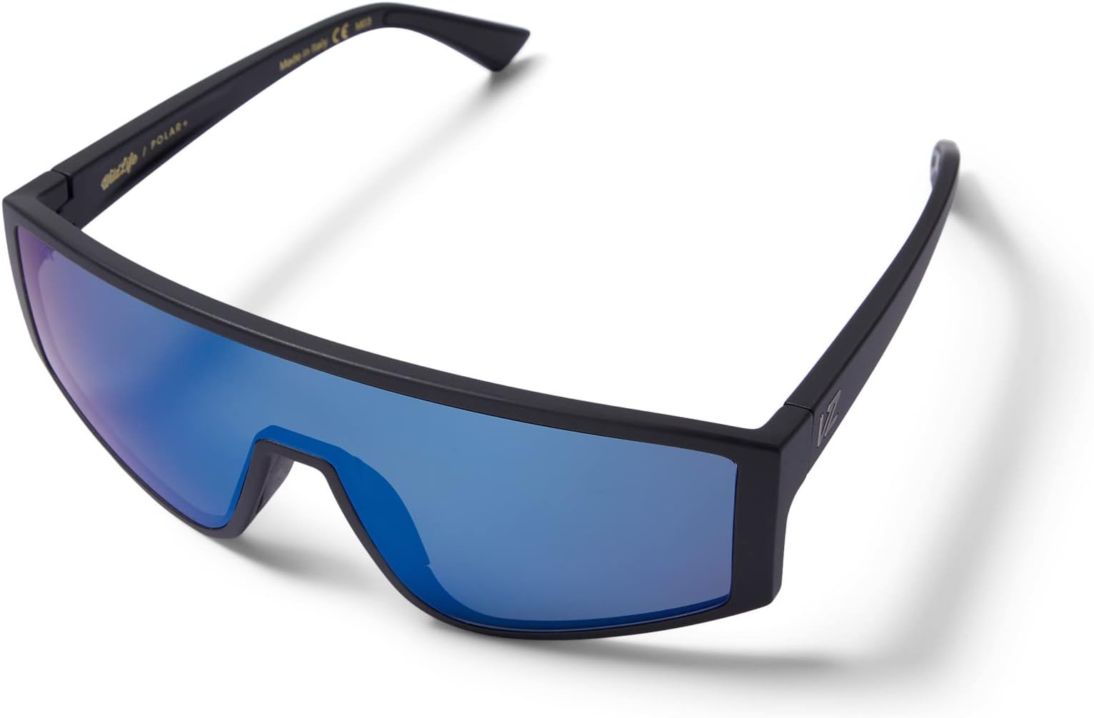 Солнцезащитные очки Hyperbang VonZipper, цвет Black Satin/Blue Flash Polar