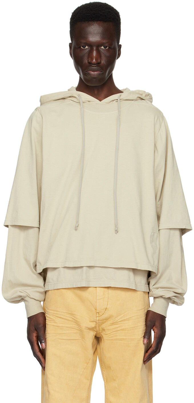 

Многослойное худи Off-White Rick Owens Drkshdw