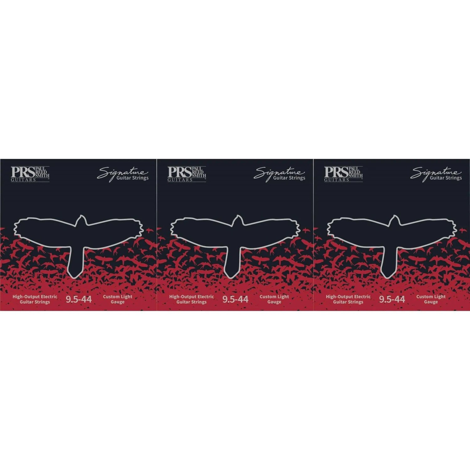 

Струны для электрогитары PRS Signature — .0095-.044 Custom Light, 3 шт.