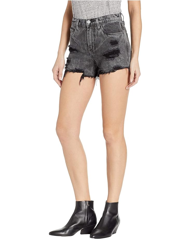 Шорты Blank NYC The Barrow High-Rise Washed Out Distressed Shorts in Stormi, цвет Stormi