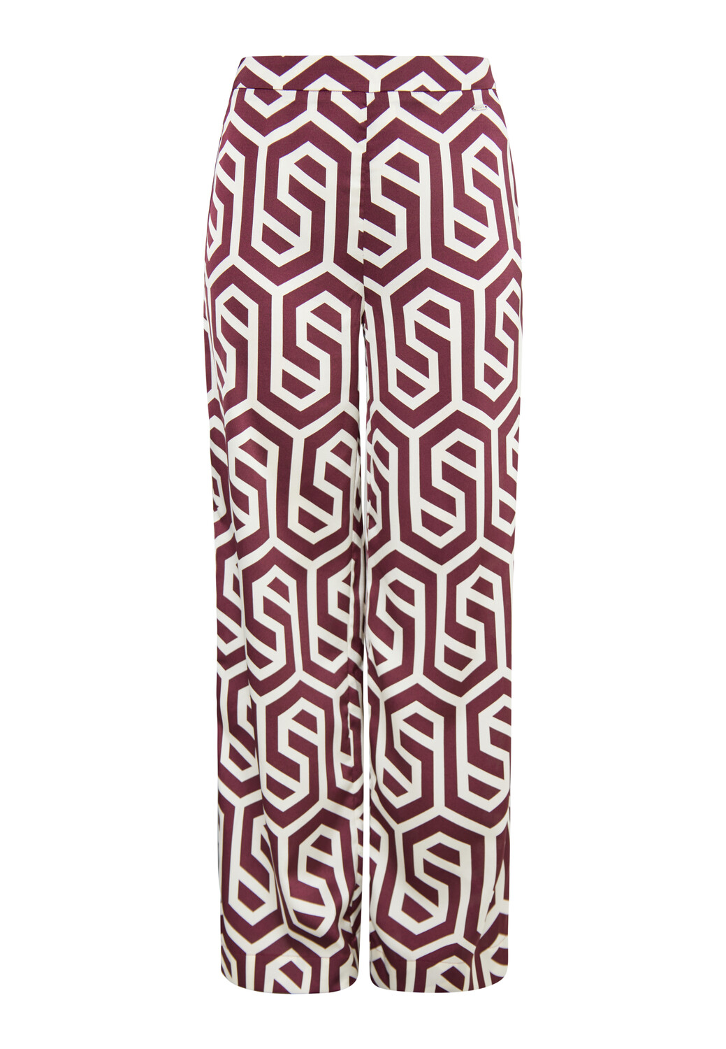 

Брюки DreiMaster Stoffhose, цвет Wollweiss Bordeaux