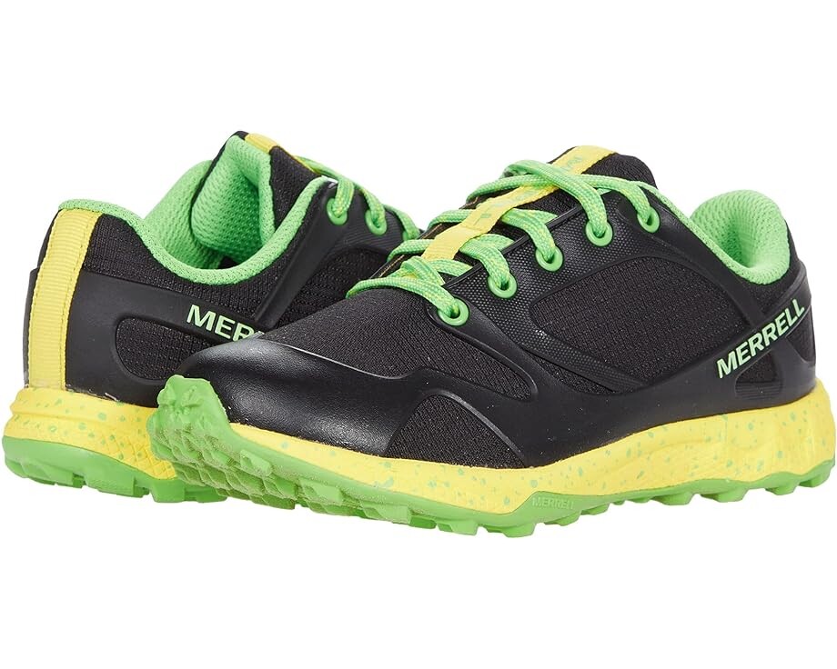 

Походные ботинки Merrell Altalight Low, цвет Black/Lemon/Lime Rubber/Textile
