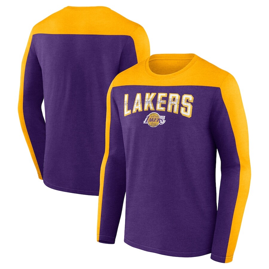

Футболка с длинным рукавом Fanatics Branded Los Angeles Lakers
