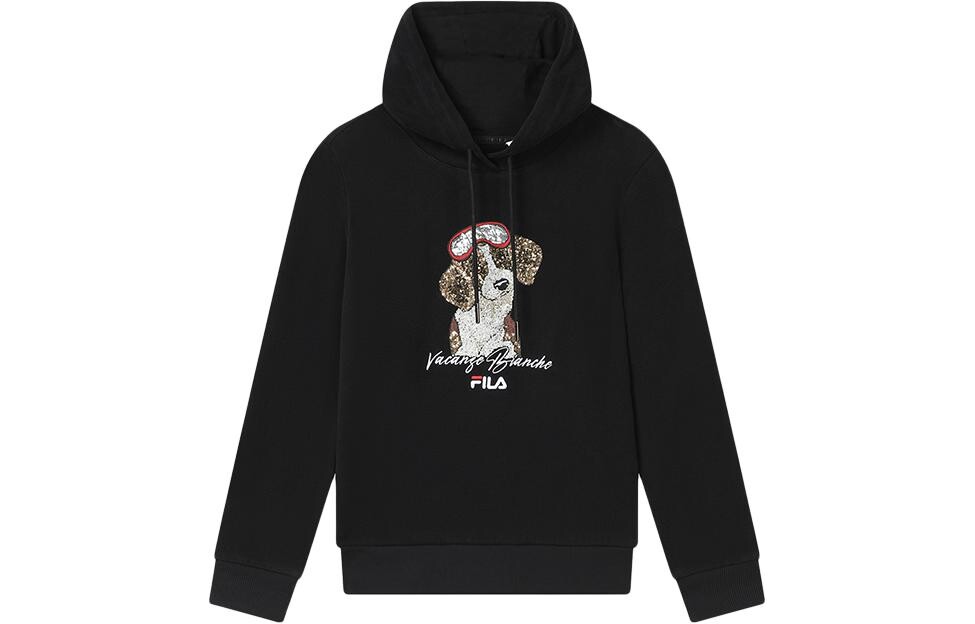 

Женская толстовка ФИЛА FILA, цвет Black