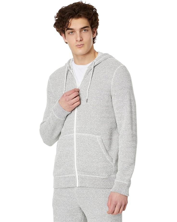 

Худи Faherty Whitewater Full Zip, серый