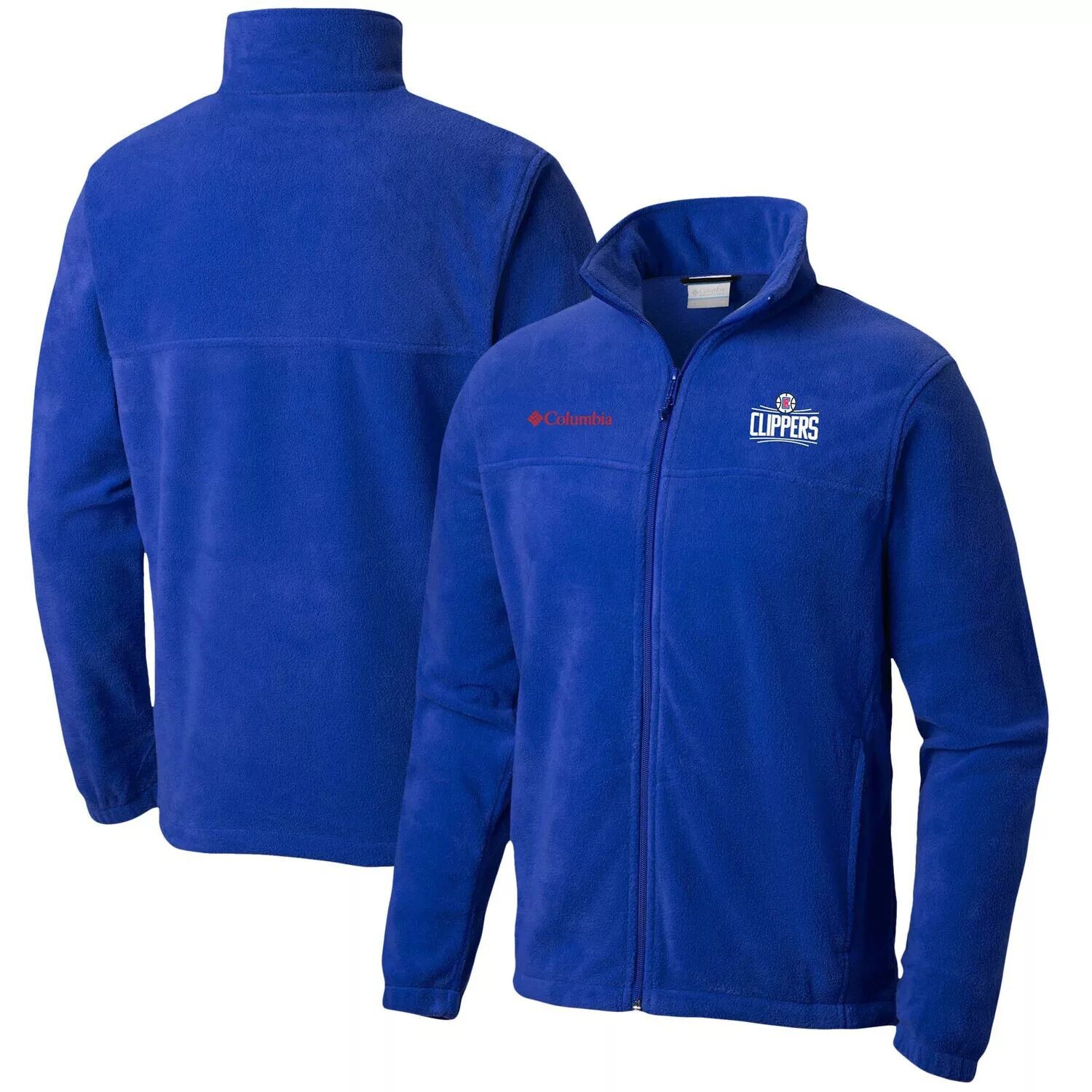 

Мужская куртка Columbia Royal LA Clippers Big & Tall Steens Mountain 2.0 с молнией во всю длину