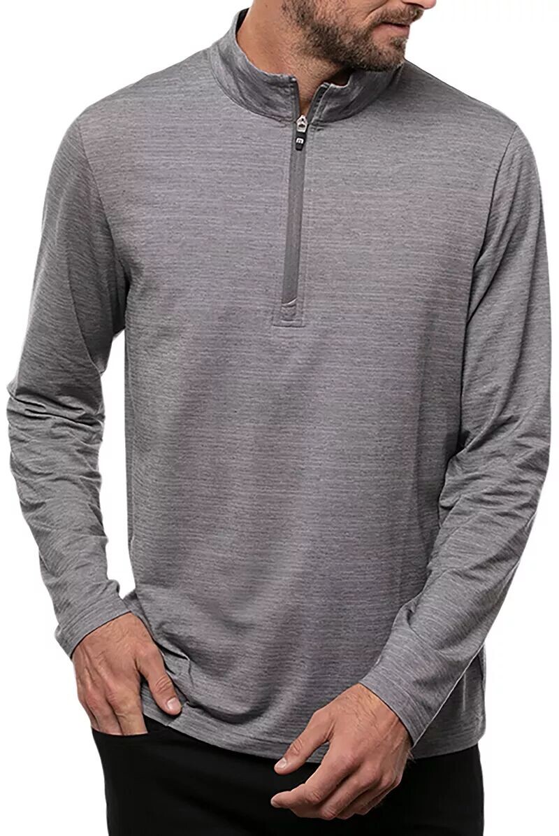 

Мужской пуловер для гольфа TravisMathew The Heater с молнией ¼