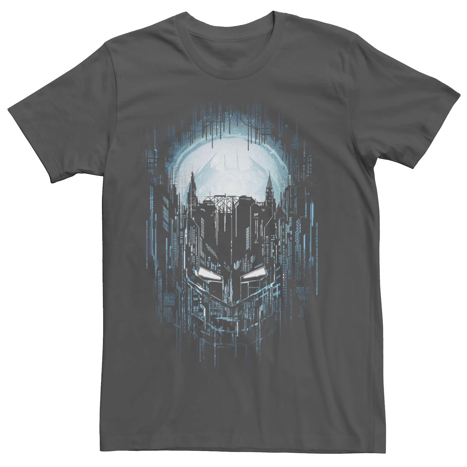 Мужская футболка DC Fandome Batman City Mask Fill Licensed Character