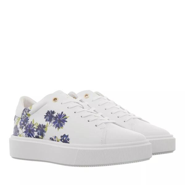 

Кроссовки lornika floral print inflated sole Ted Baker, белый