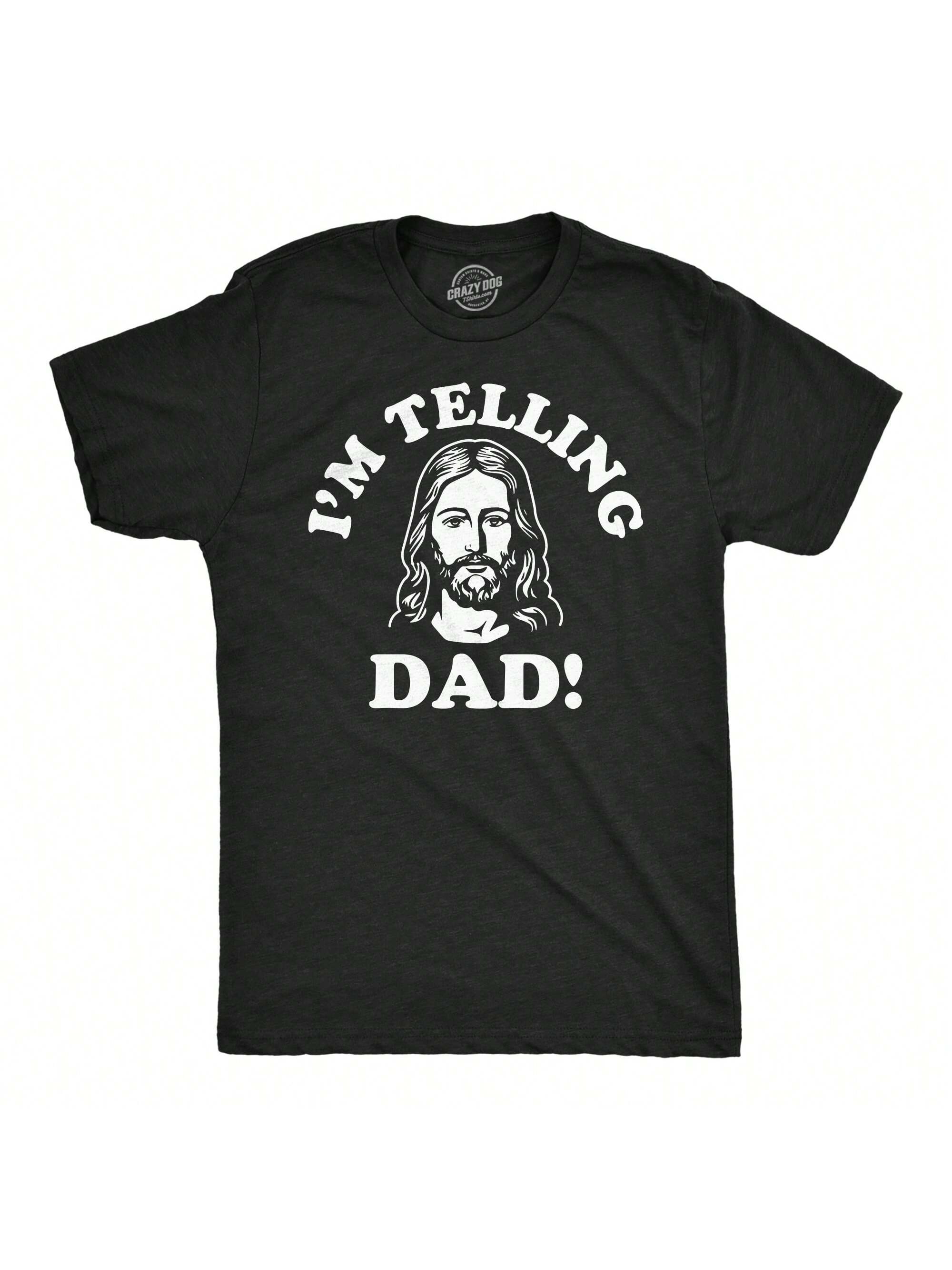 Мужские забавные футболки «Я говорю папе», хизер блэк - я говорю папе
