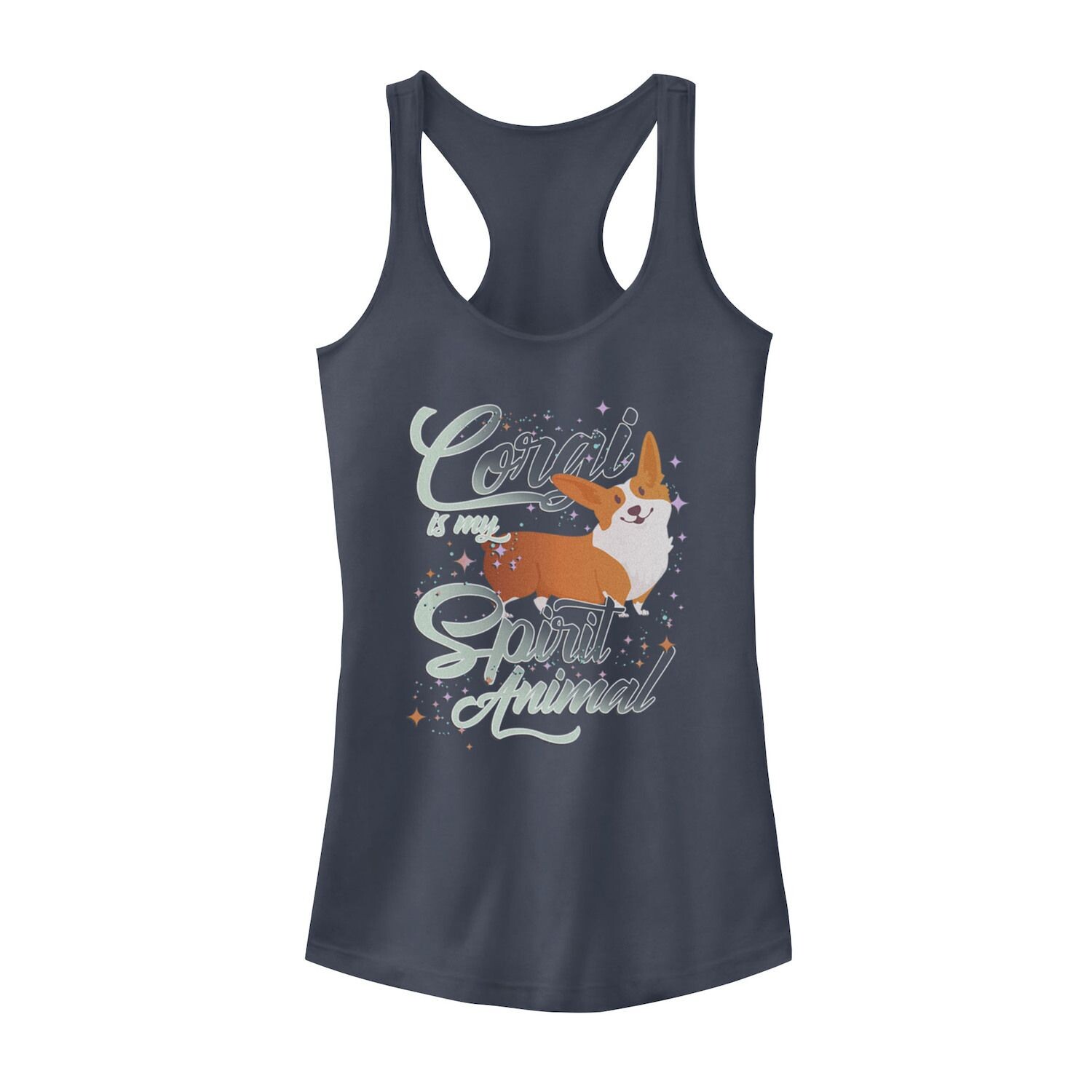 

Майка с рисунком собаки Corgi Spirit для юниоров