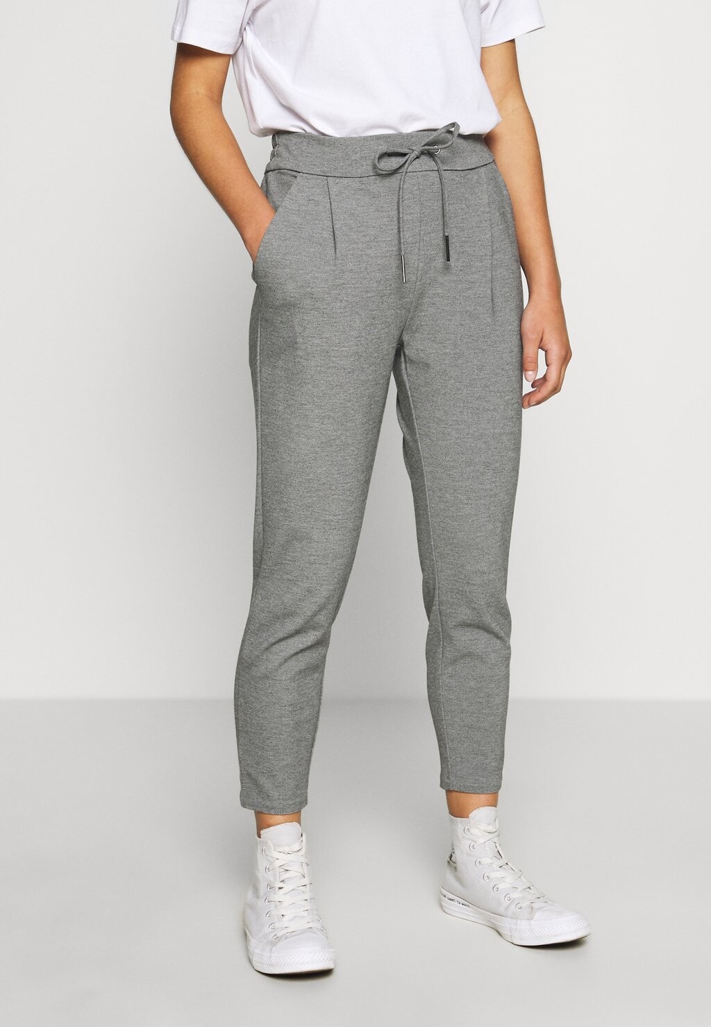 

Брюки Vero Moda Vmeva Mr Loose String, средний серый меланж