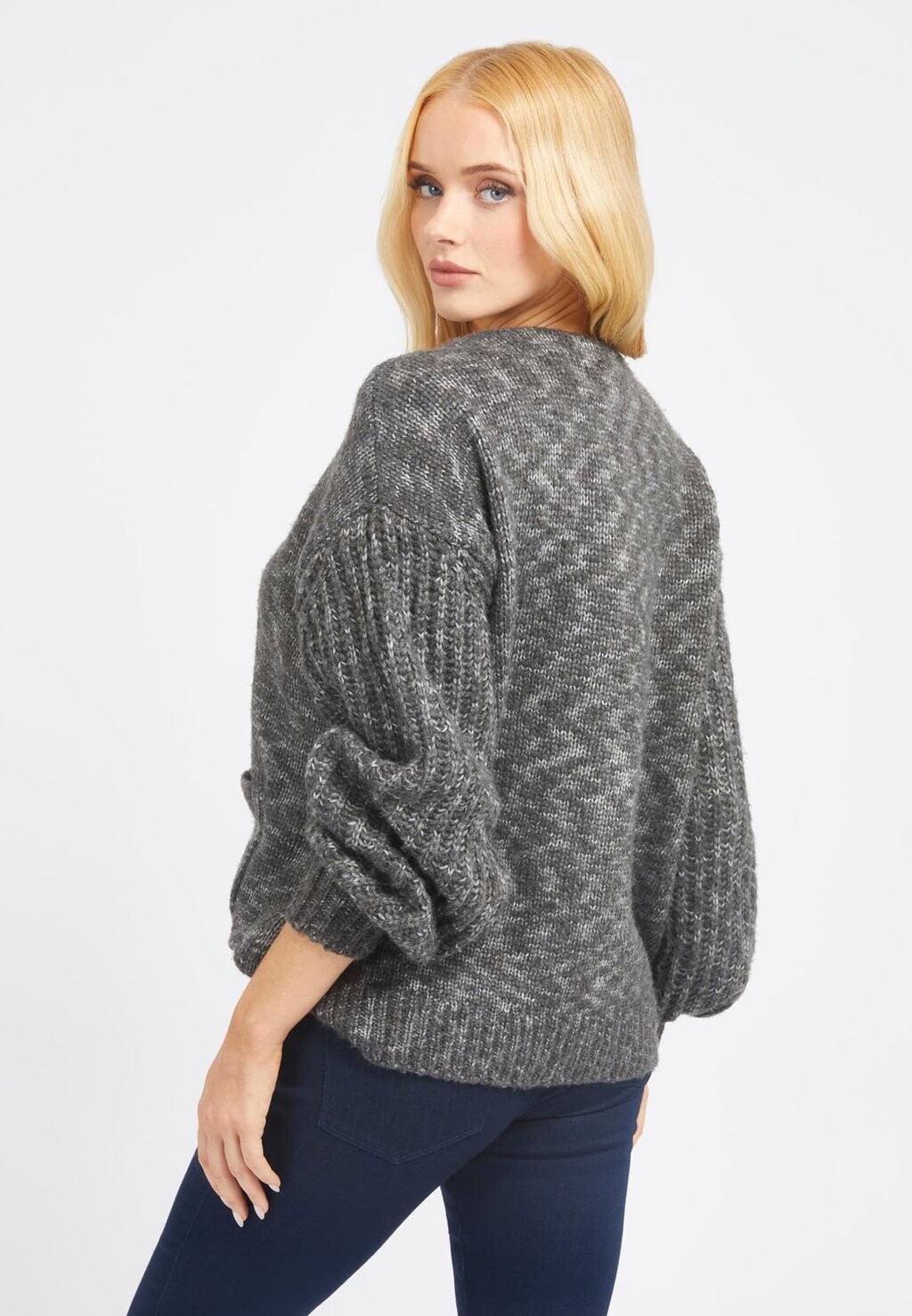 

Кардиган MIT FRONTTASCHEN Guess, серый