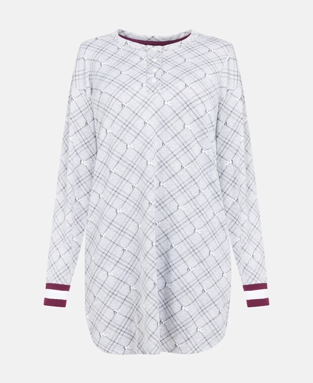 

Пижамный топ DKNY, серый