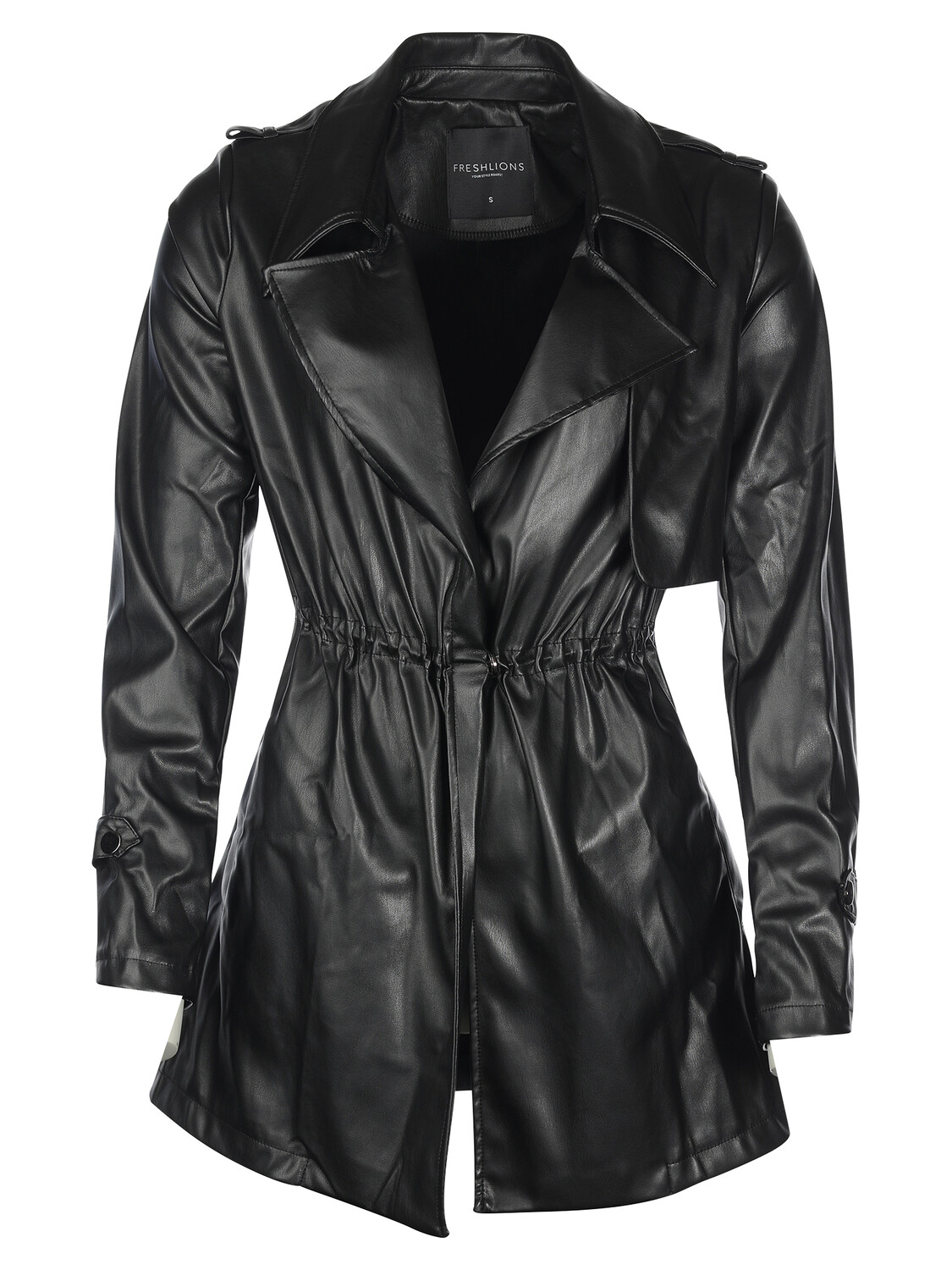 

Кожаная куртка Freshlions Kunstleder Jacke Dores, черный