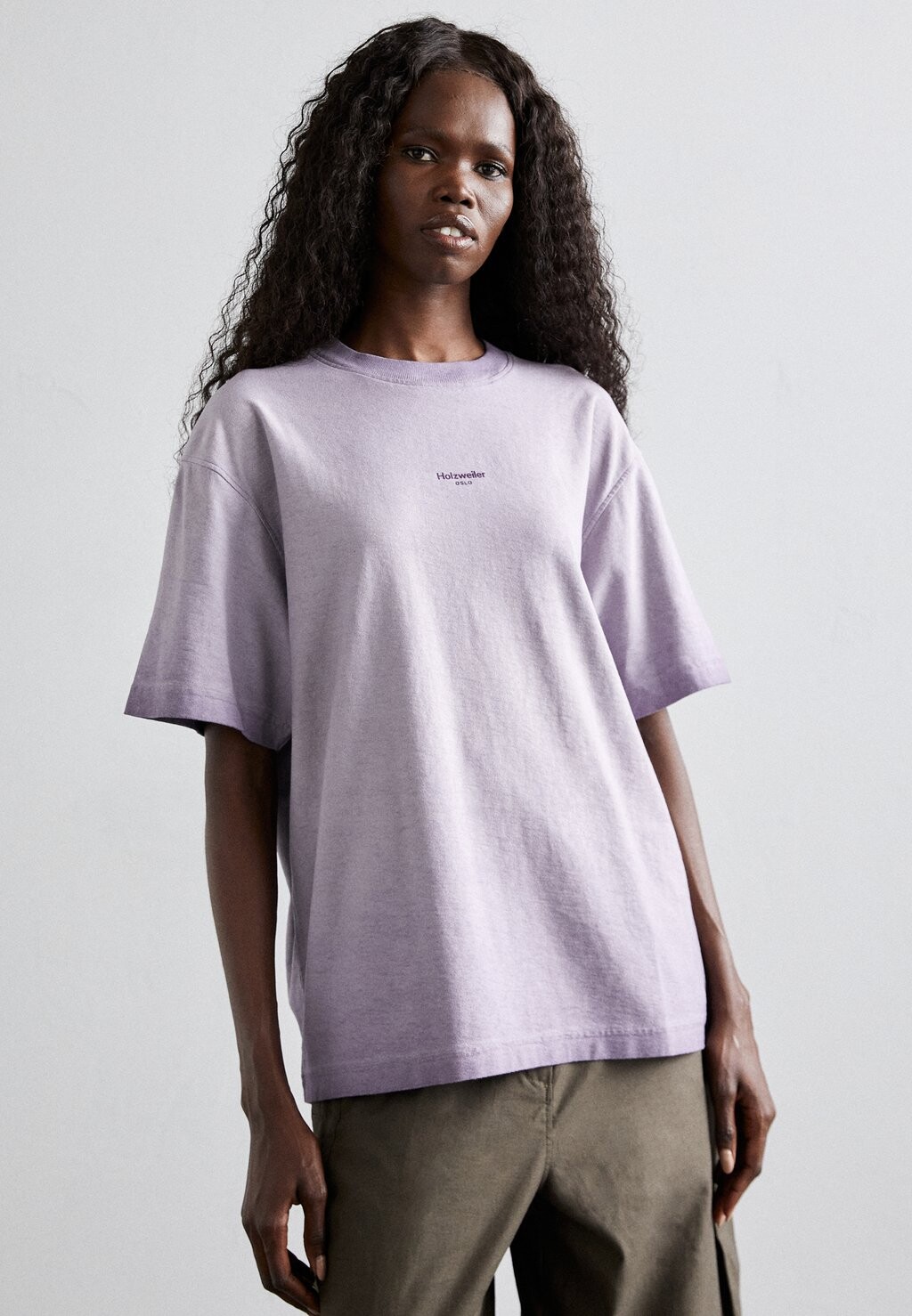 

Футболка с принтом Affection Oslo Tee Holzweiler, цвет lilac mix