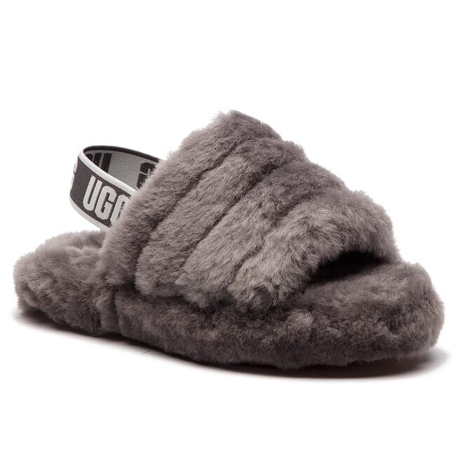 

Тапочки Ugg KFluff Yeah, серый