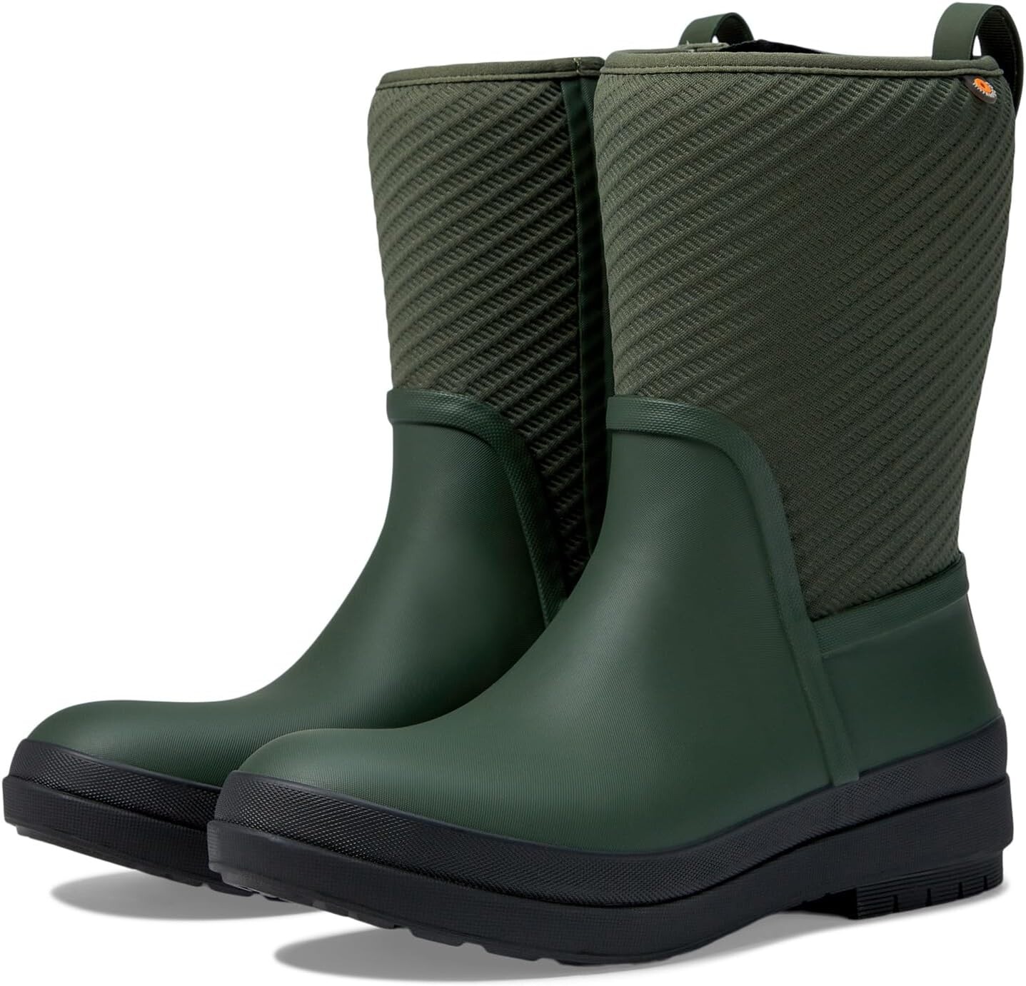 

Зимние ботинки Crandall II Mid Zip Bogs, зеленый