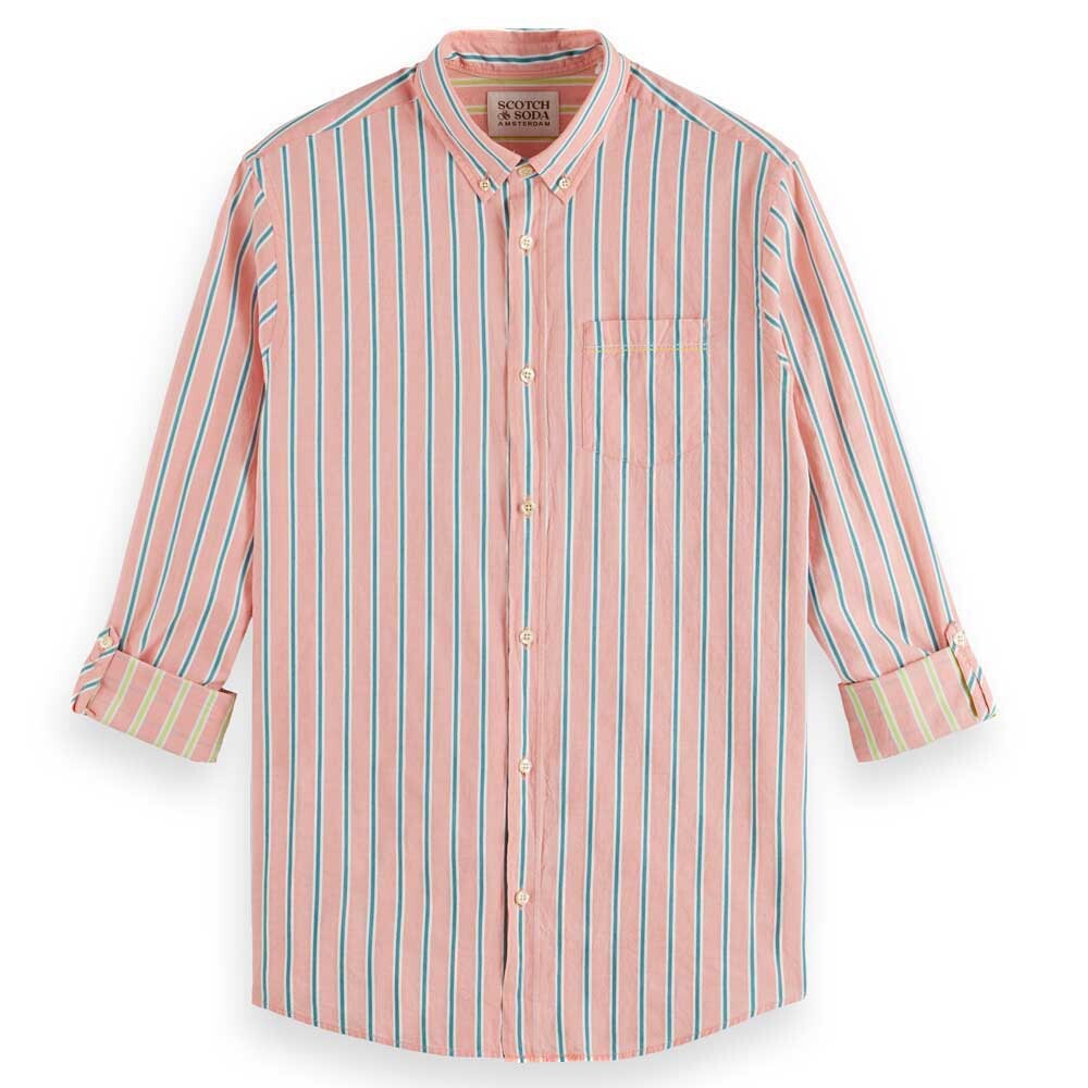 

Рубашка с длинным рукавом Scotch & Soda Dobby, оранжевый