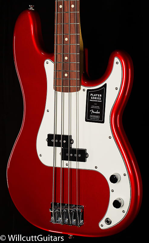 

Басс гитара Fender Player Precision Bass Pau Ferro Fingerboard Candy Apple Red
