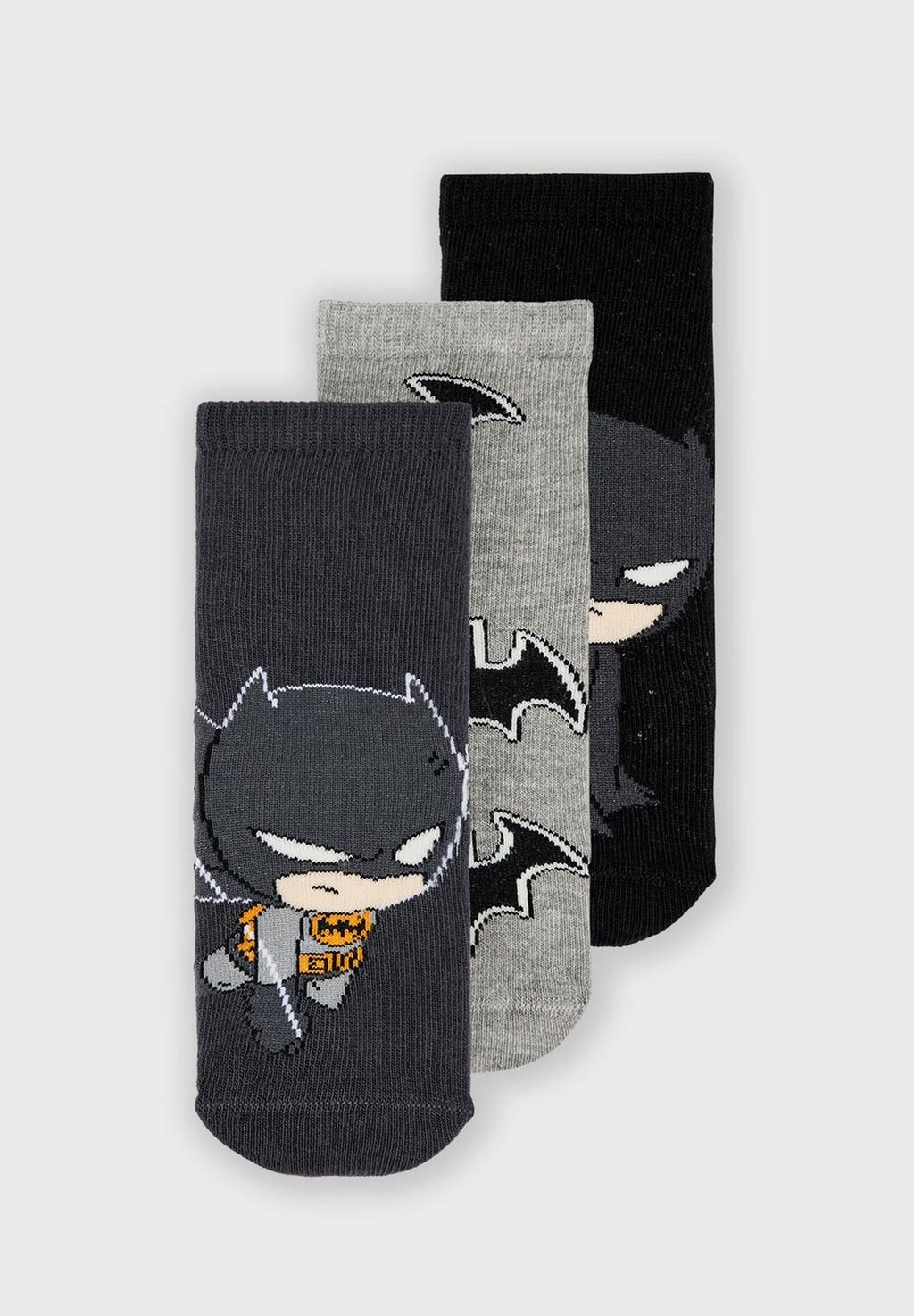 

Носки NMMSEA WARNER SUPERFRIENDS 3 PACK Name it, цвет grey melange/black/india ink