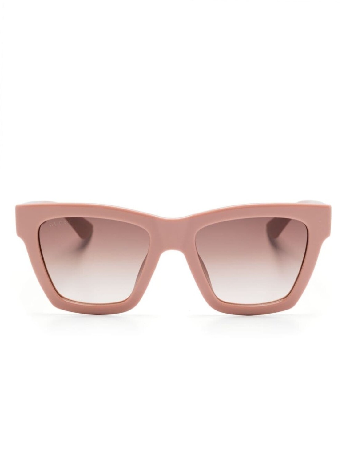

Gucci Eyewear солнцезащитные очки в оправе 'кошачий глаз', розовый