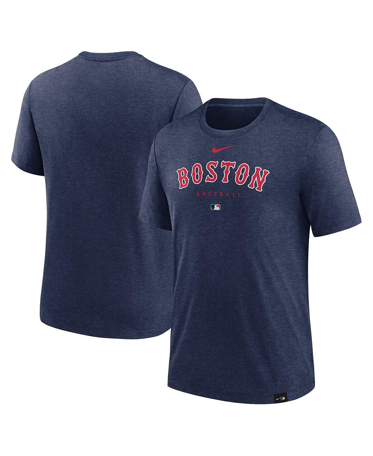 

Мужская темно-синяя футболка Boston Red Sox Authentic Collection Early Work Tri-Blend Performance Nike