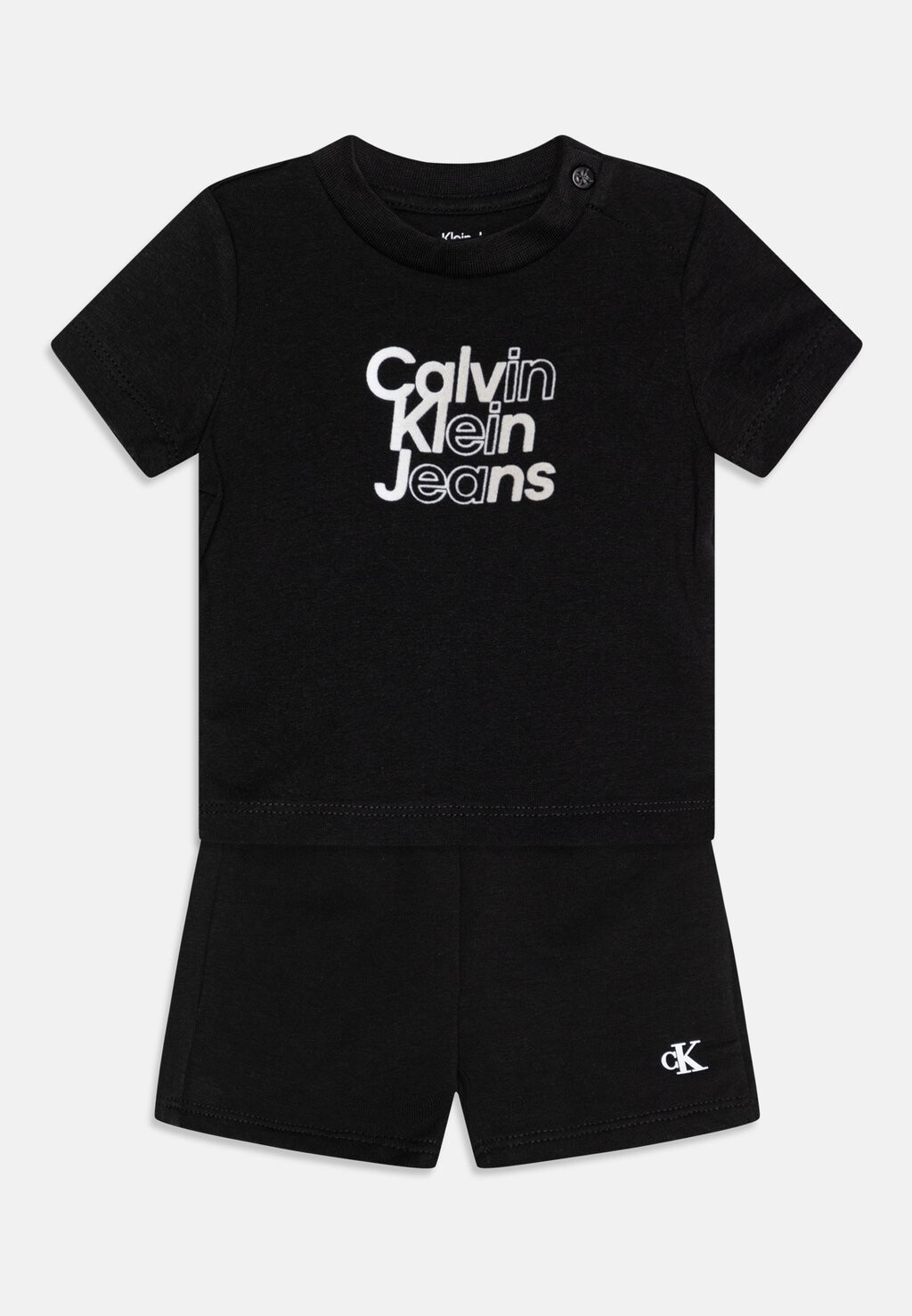 

Шорты BABY GRADIENT LOGO UNISEX SET Calvin Klein Jeans, цвет black