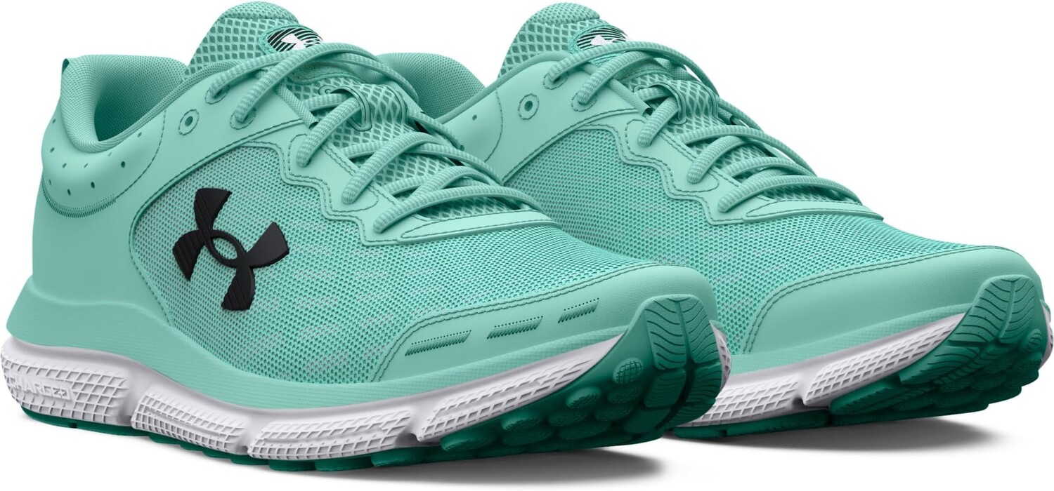 

Кроссовки Charged Assert 10 Under Armour, цвет Neo Turquoise/Neo Turquoise/Black