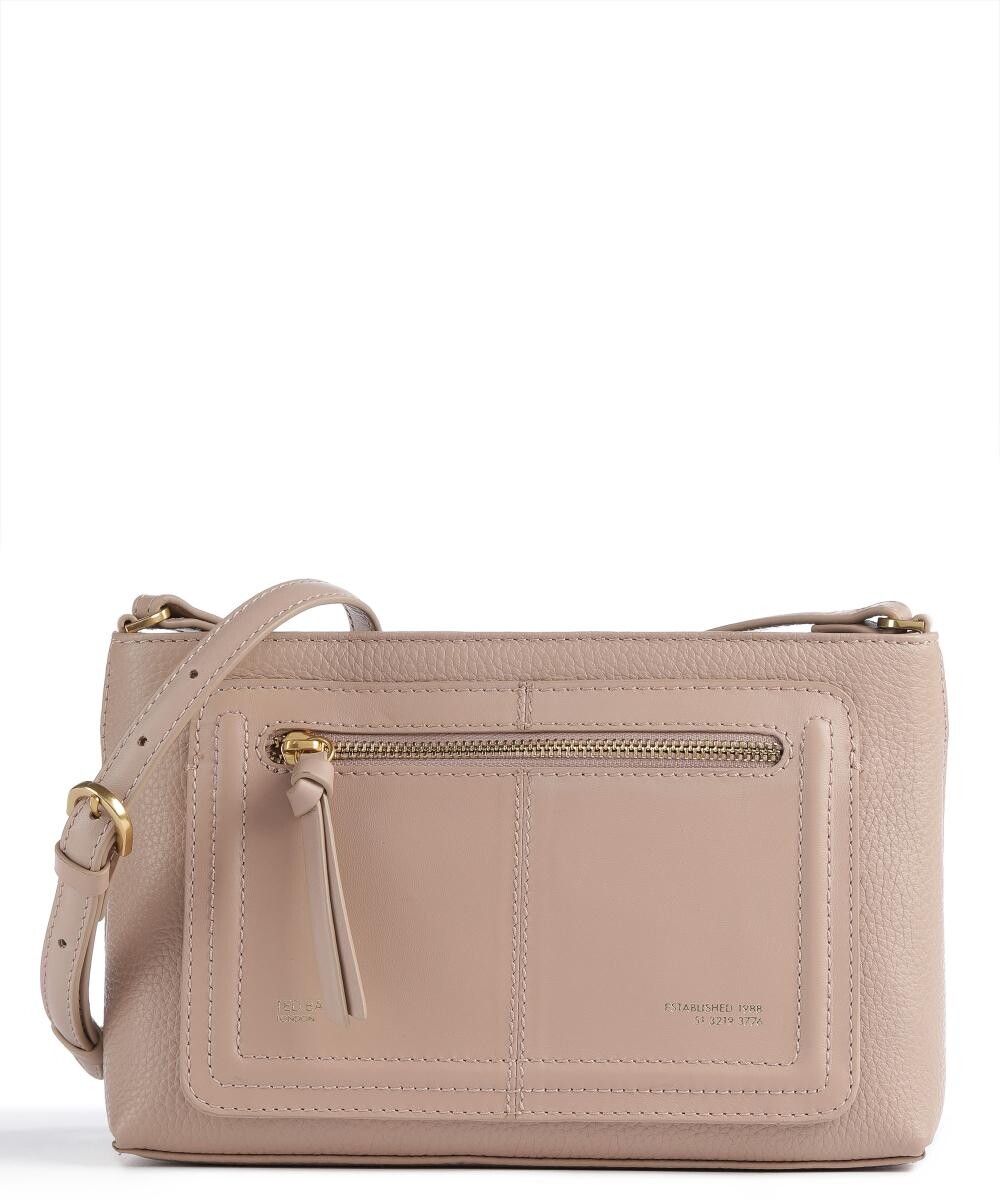 

Сумка через плечо Nishu из зернистой яловой кожи. Ted Baker, коричневый