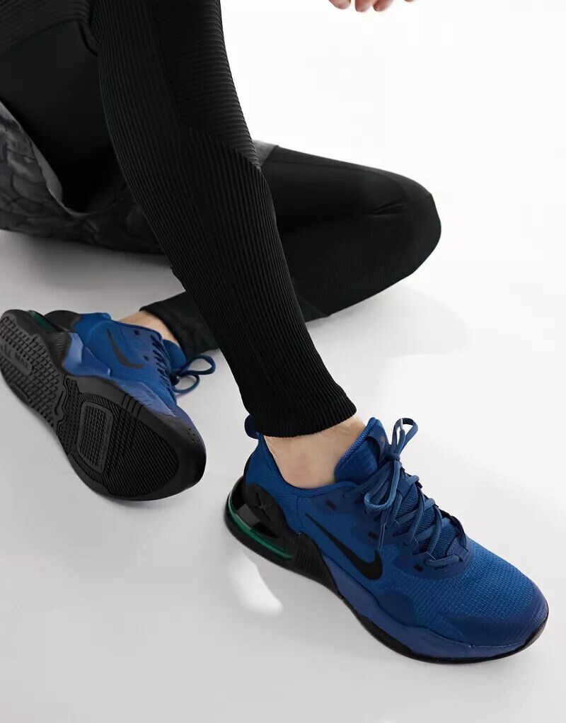 

Сине-черные кроссовки Nike Air Max Alpha 5, Черный