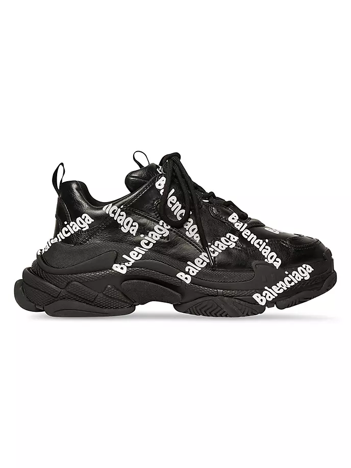 

Кроссовки с логотипом Triple S Balenciaga, белый