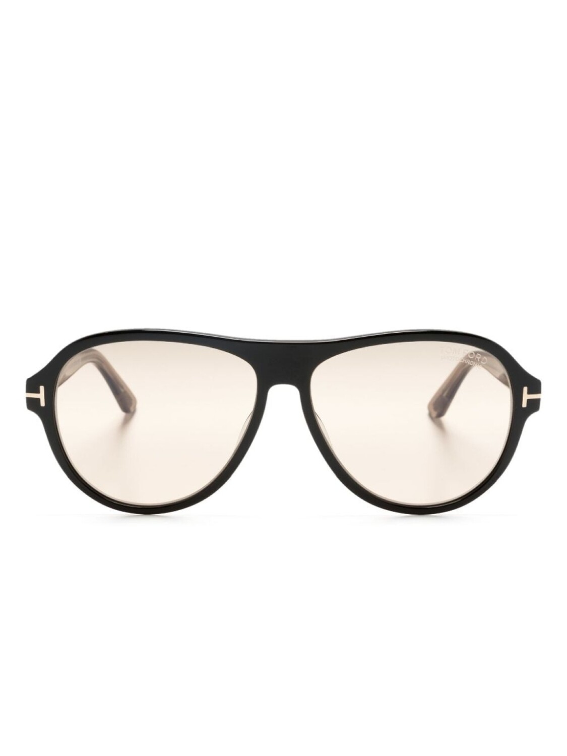 

Солнцезащитные очки-пилоты Quincy TOM FORD Eyewear, черный