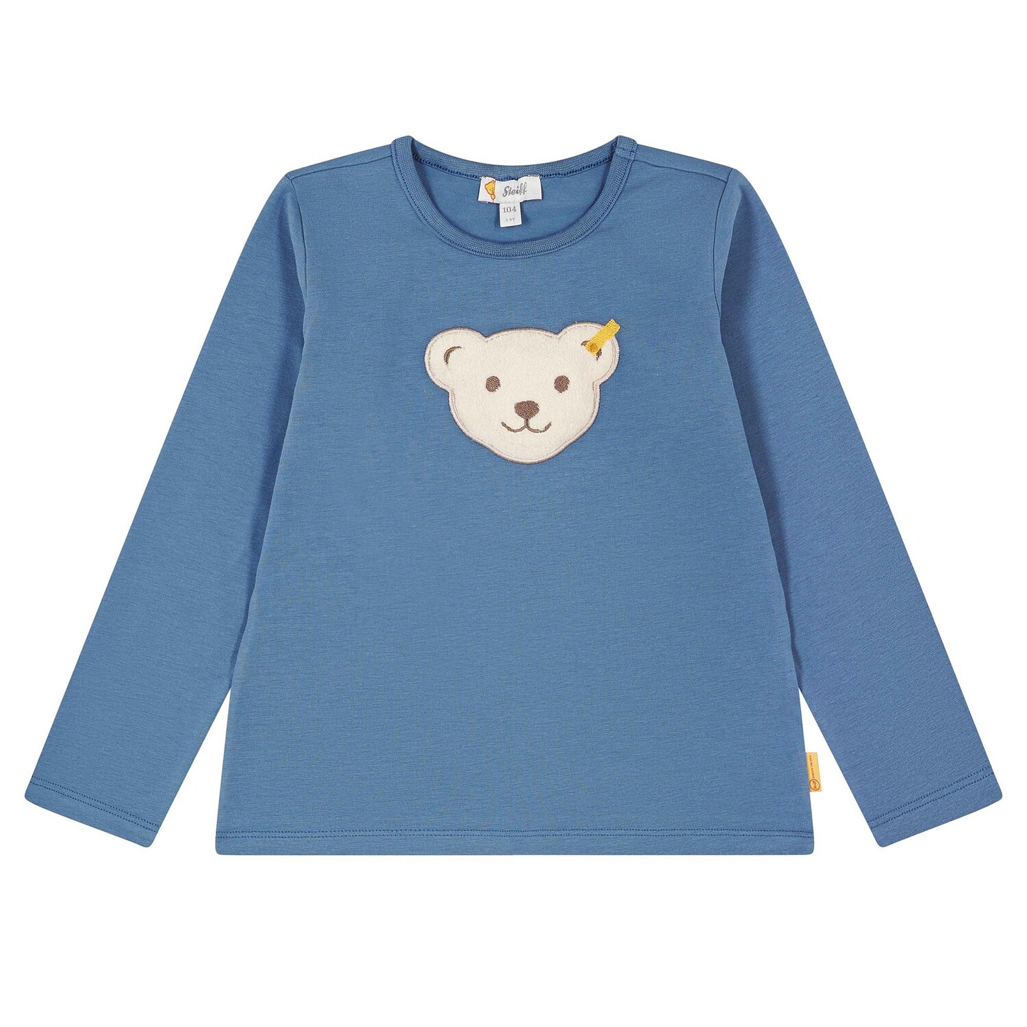 Футболка Steiff Longsleeve, цвет Mittelblau