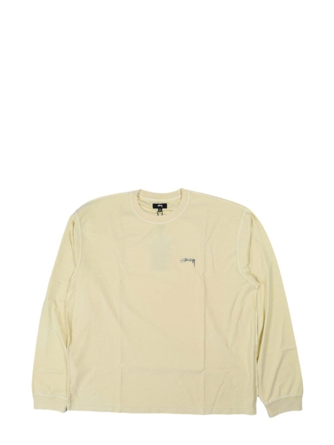 

Stüssy ленивая футболка с длинным рукавом, желтый