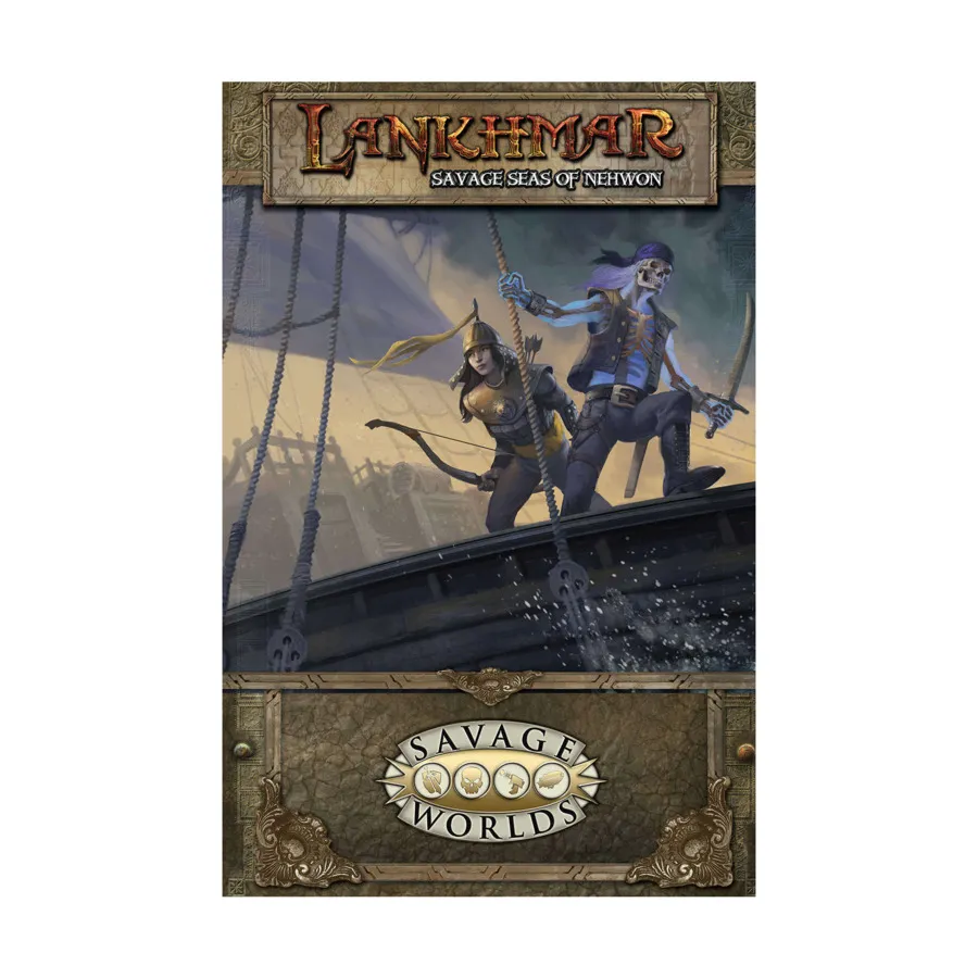 

Lankhmar - Savage Seas of Nehwon, Savage Worlds (Pinnacle/Great White Games), мягкая обложка