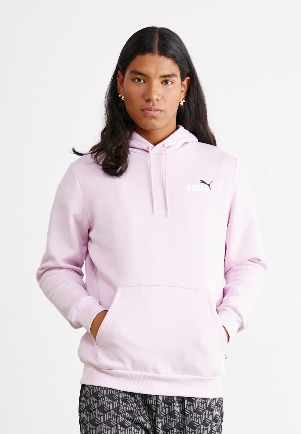 

Толстовка Small Logo Hoodie Puma, цвет grape mist