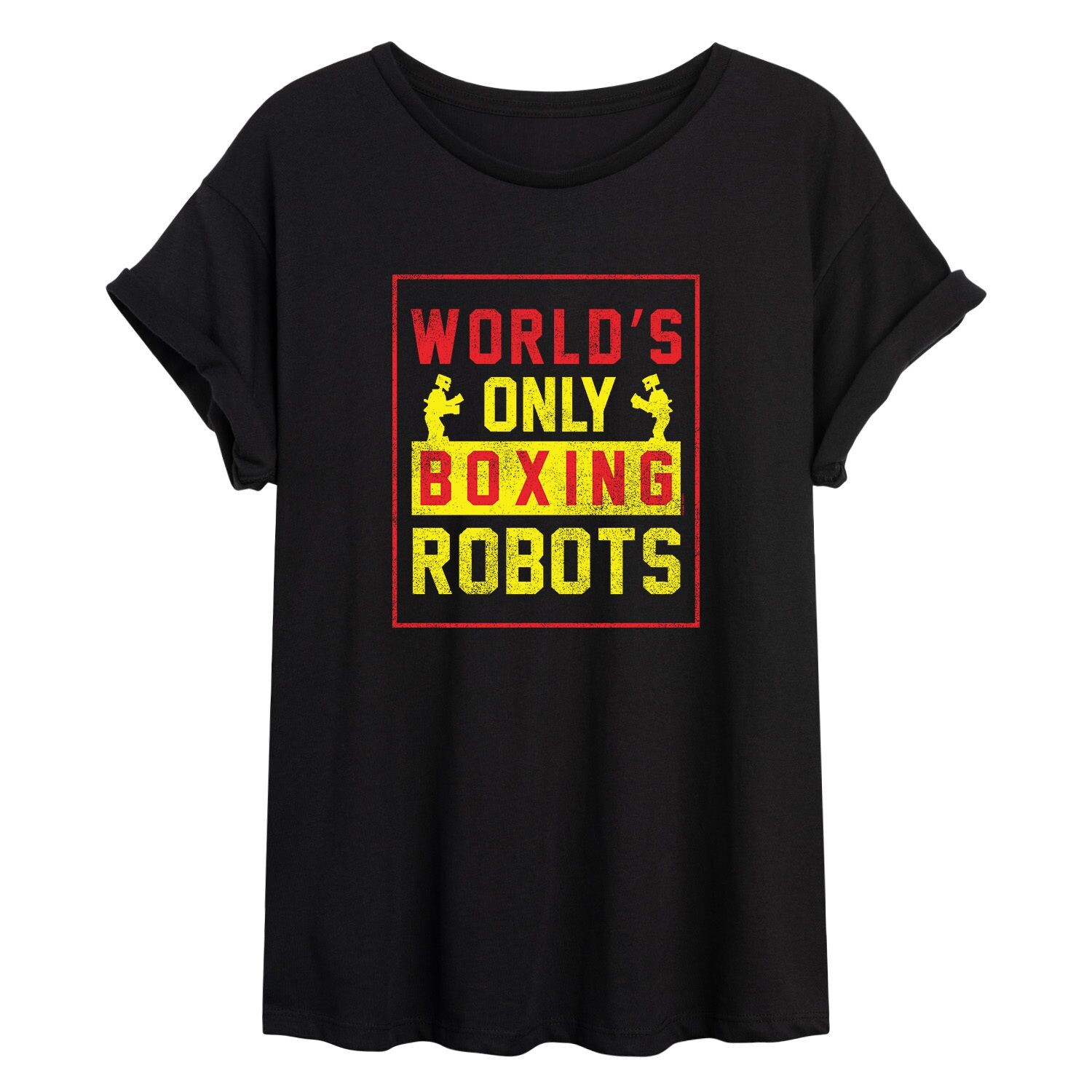 

Юниорская футболка Rock 'Em Sock 'Em Robots "Единственная в мире" с рисунком Licensed Character