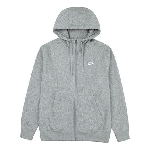 Куртка Nike Casual Sports Solid Color Zipper hoodie Jacket Gray, серый куртка men s nike solid color jacket gray dq5817 063 серый