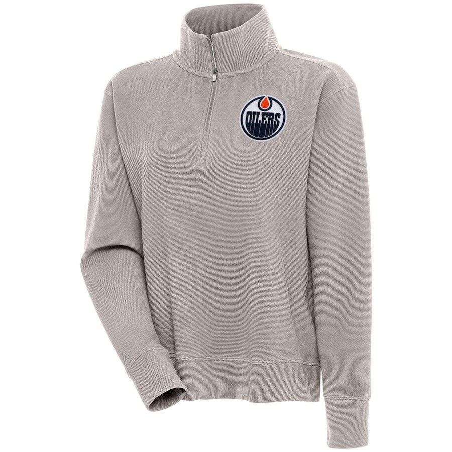 

Толстовка Antigua Edmonton Oilers, серый