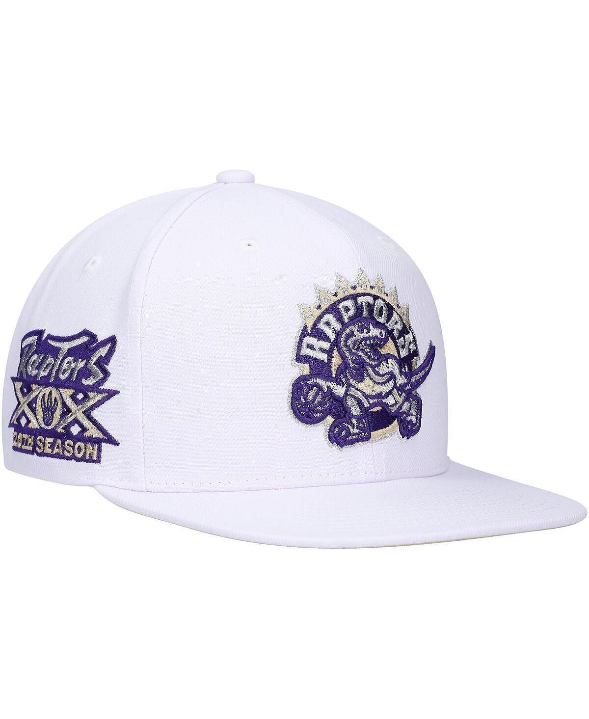 

Мужская белая кепка Toronto Raptors Hardwood Classics SOUL Snapback Mitchell & Ness