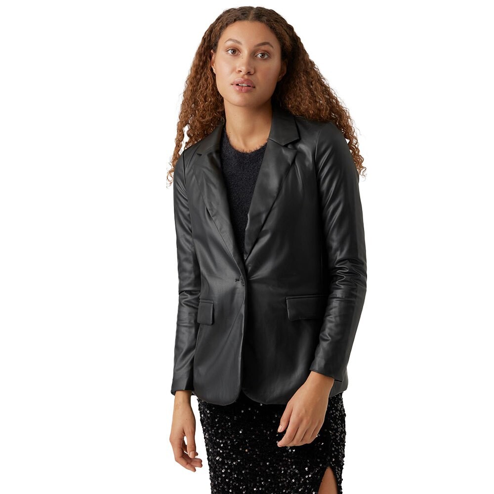

Блейзер Vero Moda Olympia Single Loose, черный