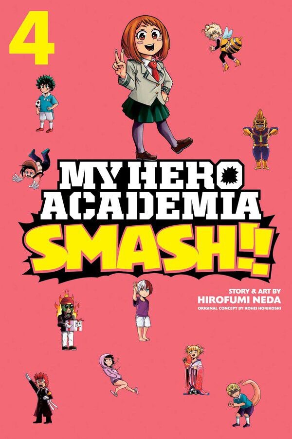 

Манга My Hero Academia: Smash!! Manga Volume 4