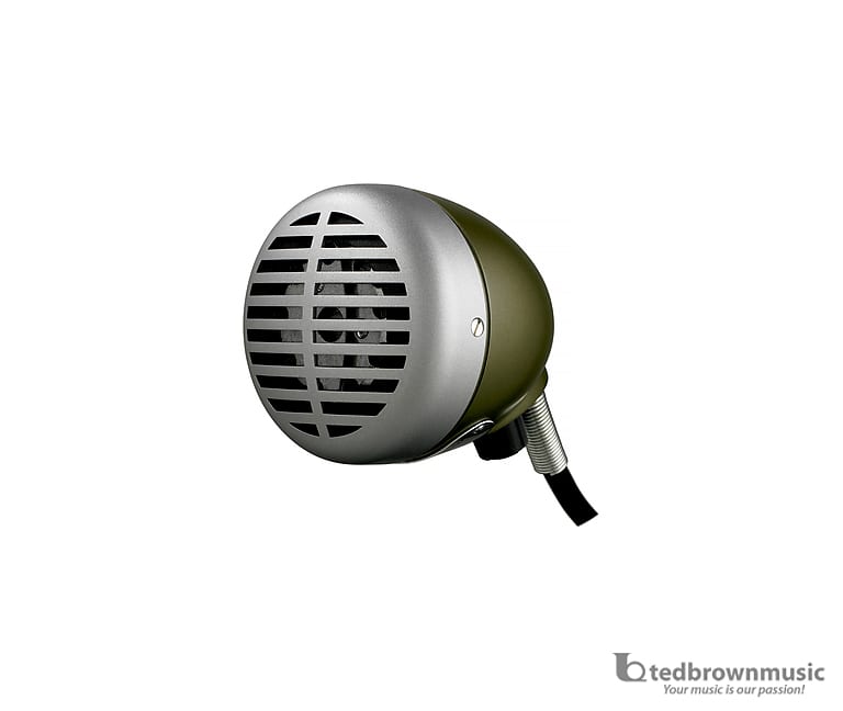 Микрофон Shure 520DX Green Bullet Harmonica Microphone